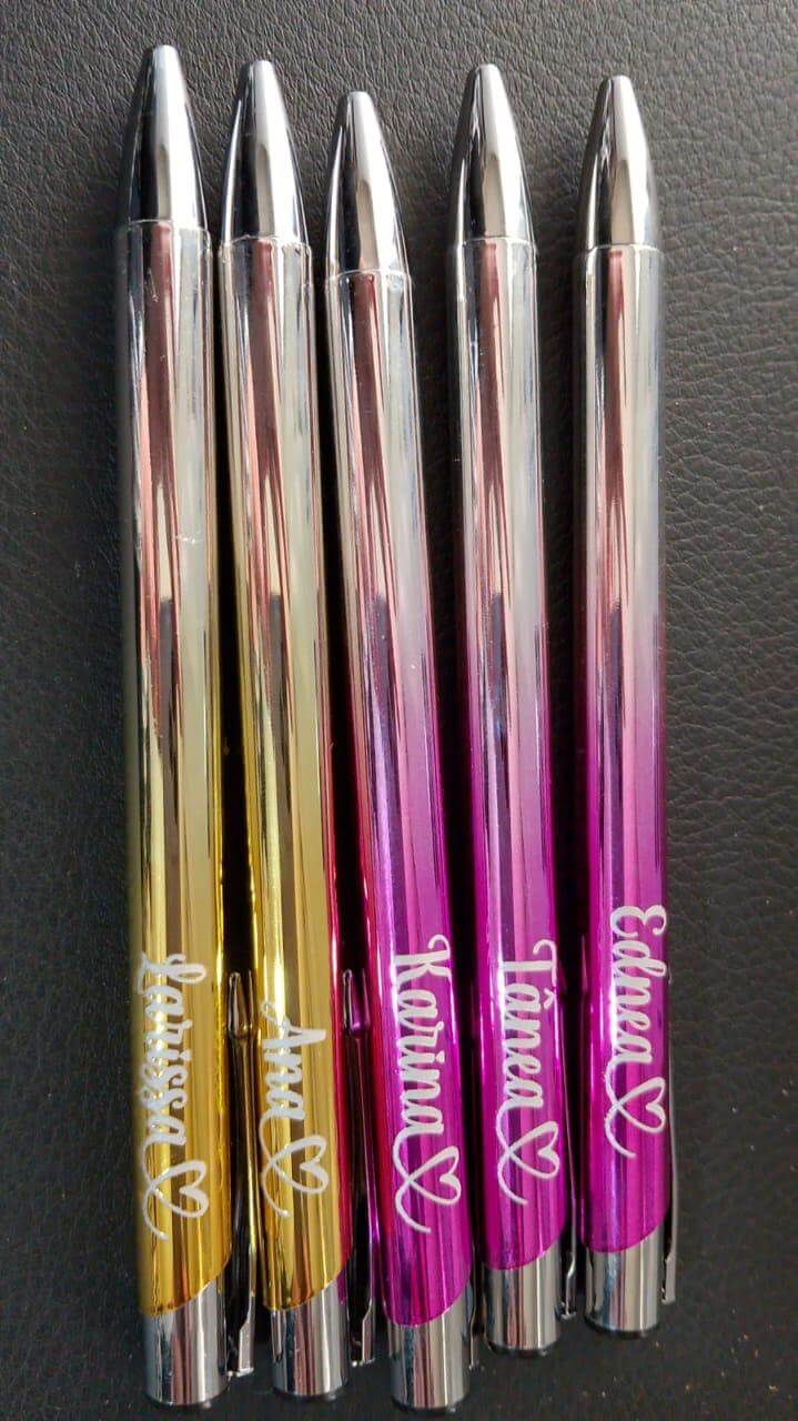 Caneta personalizada com nome